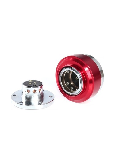 Novahub Universal 60mm Araba Direksiyon Hızlı Bırakma Hub Adaptörü Snap Off Boss Kiti Mor