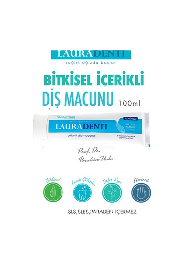 Fitoderman Florürsüz Bitkisel Diş Macunu 100 ML
