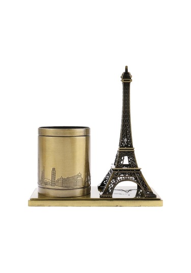 Pazly Suntek Fransa Eyfel Kulesi Dekoru - Bronz Metal El Sanatları Avrupa Modeli Bronz