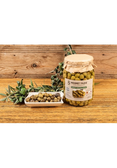 My Tatlanmış Halhalı Zeytin Cam 1 KG