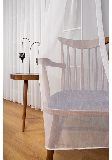 Hafif Keten Armür Düz Tül Perde