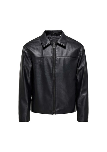 Only & Sons Jack Erkek Siyah Ceket 22034713-b Siyah