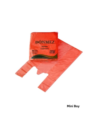 Hışır Renkli Atlet Poşet Mini Boy 1 Kg