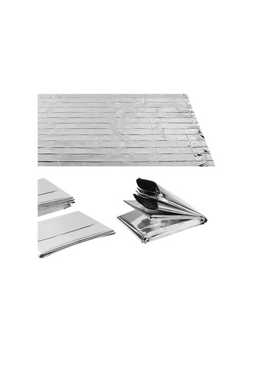 Homyl 6 Parça Hayatta Kalma Battaniyesi Kompakt Uzay 130x210cm Arjantin Gri