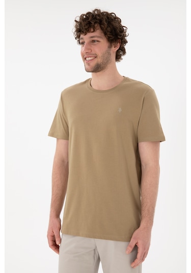 U.S. Polo Assn. Erkek Regular Fit Bisiklet Yaka Gri Basic Tişört 50305924-VR027 U.S. Polo Assn. Erkek Regular Fit Bisiklet Yaka Gri Basic Tişört 50305924-VR027