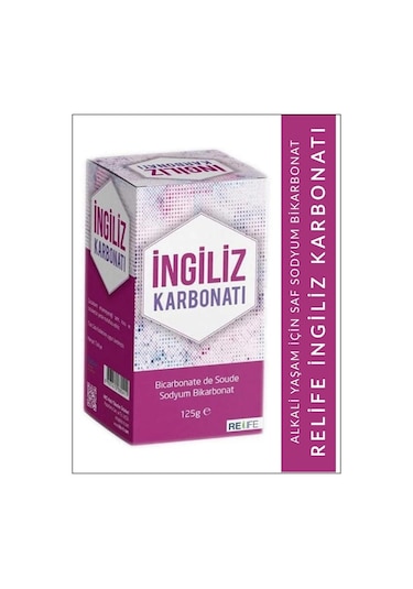 Re-Life İngiliz Karbonatı 4 x 125 G