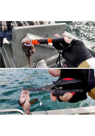 Tongxida Paslanmaz Çelik Balık Tutucu Balıkçılık Kesici Kavrama Pensesi N11.5994