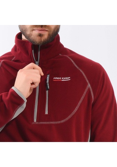 Freecamp Fleece Yarım Fermuar Erkek Polar
