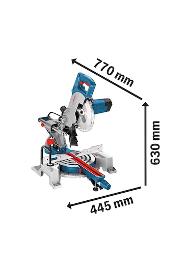 Bosch GCM 800 SJ Kızaklı 216 MM Gönye Kesme Makinesi