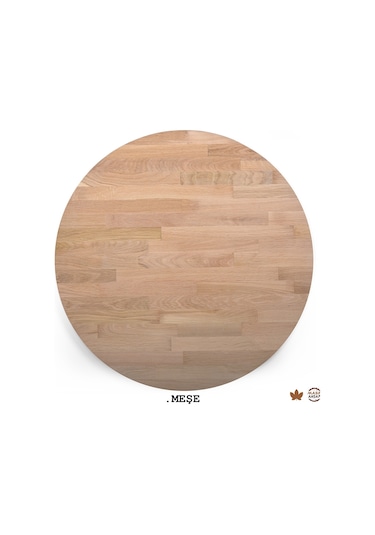 Yuvarlak Ahşap Plaka Masa Ve Sehpa Tablası