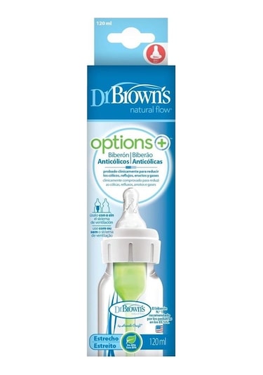 Dr. Brown's Dar Ağız Antikolik PP Biberon 4 Oz/120 ML