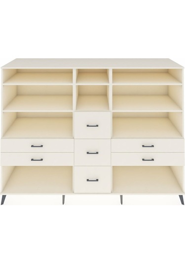 Kronos Dolap 8 Raflı 7 Çekmeceli 220x59x163 Aytaşı-aytaşı Aytaşı-aytaşı