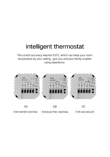 Pazly Oda Ve Zemin Isıtma Termostatı - Hassas Sıcaklık Kontrolü İle Konfor Sağlar