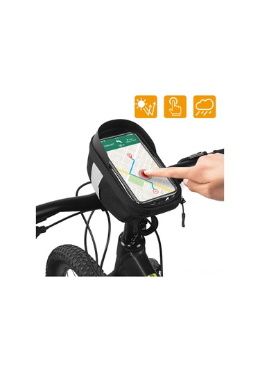 Padalink "pratik Bisiklet Çantası - Gece Görünürlüğü, Telefon Tutucu Ve Su Geçirmez" Çok Renkli