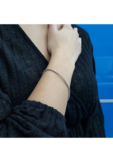 Lova 0,33 Karat Pırlanta Su Yolu Bileklik - 4070024