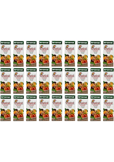 Aroma Tropical Karışık Meyveli İçecek 200 Ml X 27 Adet