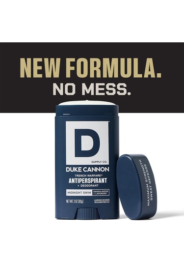 Duke Cannon Midnight Swim Antiperspirant Stick Deodorant 85gr