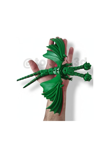 Mega Boy Ejderhanı Nasıl Eğitirsin İki Başlı Ejderha Hareketli Figür - 25cm