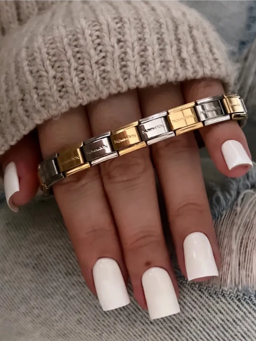 Vally Tıme Nominatio Bıçak Bilekliği Nominations Bıçak Bilekliği 442894279 Gri