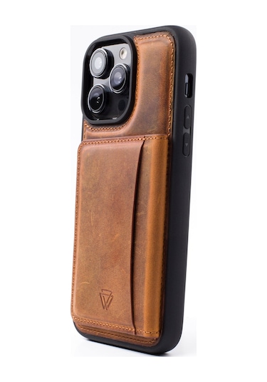 Back Wallet Apple Uyumlu iPhone 14 Pro Max Taba
