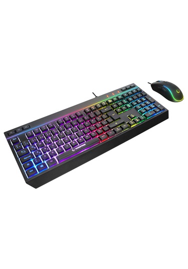 Rampage Km-r57 Seraphıc Siyah Rgb Q Oyuncu Multmedıa Klavye Mouse