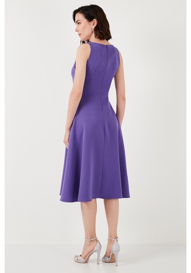 Lela Bayan Elbise 6051963 Eflatun Eflatun