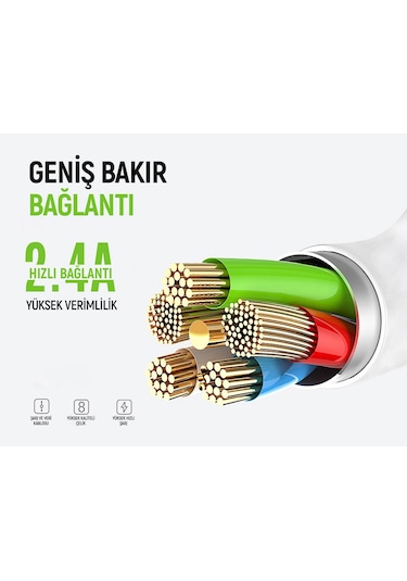 Ldnıo LS33 Type C Kablo Beyaz