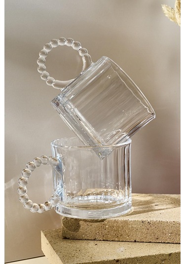 Ringo Line 4'lü Boncuk Kulplu 200ml Kupa