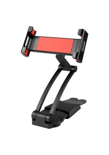 Joyhub Araba Için Teleskopik Cep Telefonu Tutacağı - Kırmızı Kırmızı Torpido Üstü