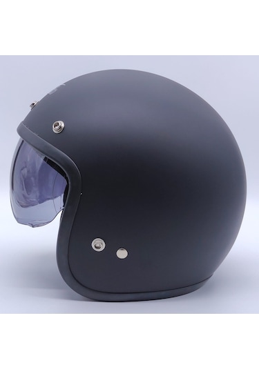 Nikko N313 Yarım Chopper Güneş Vizörlü Kask