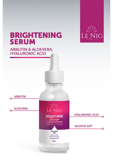Le Nig Aydınlatıcı ve Cilt Tonu Eşitleyici Serum 30 ML