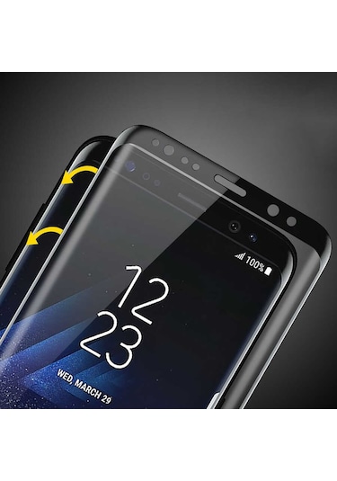 Thegencoo Galaxy S8 Uyumlu Davin Seramik Ekran Koruyucu