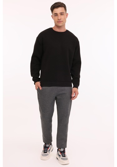 Mb Sn390 C Sw 4pr Siyah Erkek Sweatshirt Siyah