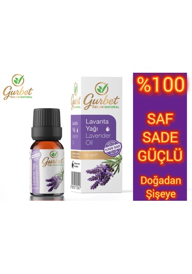 Lavanta Yağı %100 Saf Doğal Seyreltilmemiş Lavender Oil 10ml