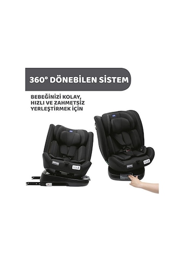 Unıco Evo I-sıze Oto Koltuğu Black