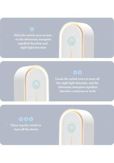 Jialan Ultrasonik Sivrisinek Kovucu, Kapalı Sinek Kovucu Plug