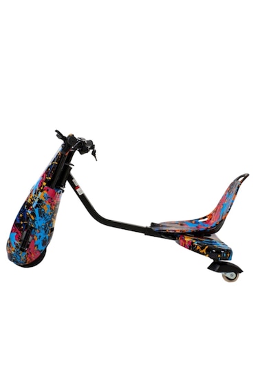 Drift Car Elektrikli Kaykay Drift Scooter Bluetooth  Grafity Desenli Kasa