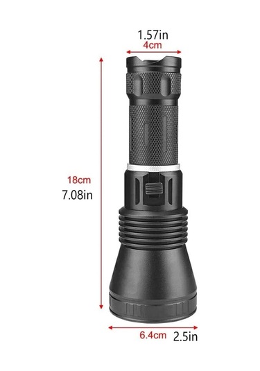 4200 Lümen Profesyonel Şarjlı El Feneri Wt-655 Çok Renkli