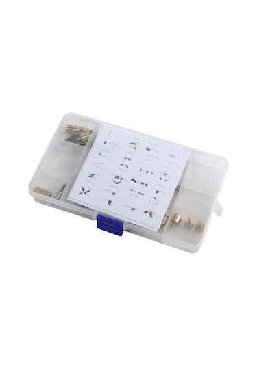 Mufunye Kabak Baskı Ve Oymak Seti - 53 Parça Fırça Uçlu Elektrikli Dovucu Uçları, 15 Bölmeli Depolama Kutusu İle Dayanıklı Malzeme