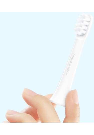 Hallow Xiaomi Mijia T100 İçin Grup Diş Fırçası Kafası 3 Adet