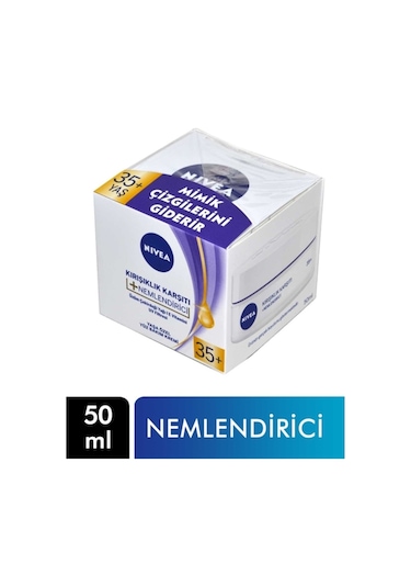 Nivea Kırışıklık Karşıtı Nemlendirici 35+ Yaşa Özel Yüz Bakım 50 ML