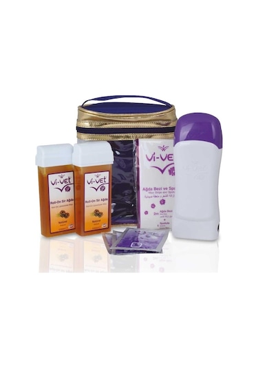 Vi-Vet Çantalı Roll-On Sir Ağda Isıtıcı Seti