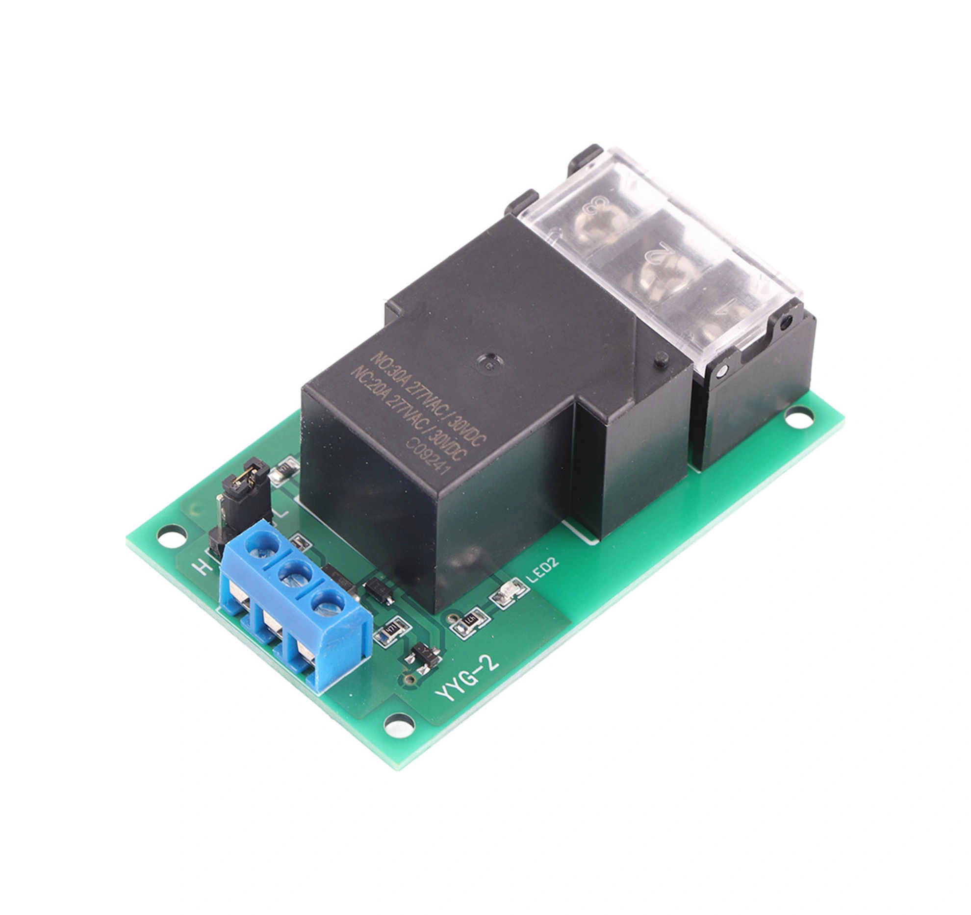 Tenfowee Tek Yollu 30a Röle Modülü - Optik Kopple İzole - Yüksek/düşük Seviye Tetikleyici - 12vdc - Yüksek Güçlü - Yyg-2