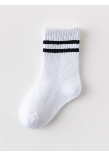 Polly&tim Çocuk Çorapları 5 Çift Set 168720329 Beyaz