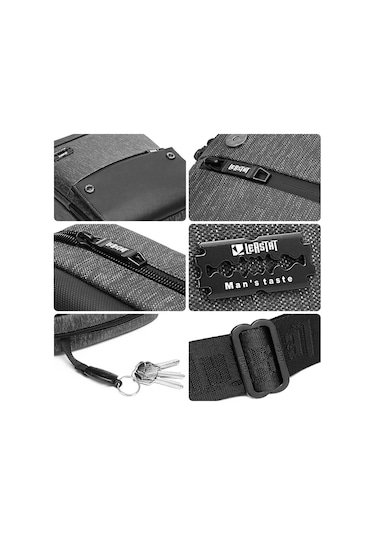 Leastat 992-1 Suya Dayanıklı Postacı Omuz Çantası