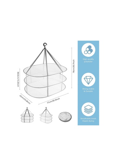Kazaklar İçin Kurutma Askısı, Askılı Giysi Kurutma Askısı, Çamaşır Fileli Kurutma Askısı, Katlanabilir Giysi Kurutma Makinesi Diğer