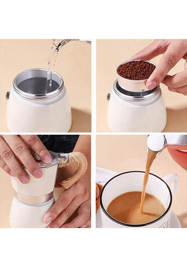 Coffeehutt Aloha Moka Pot Hes-6