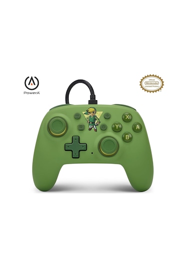 Nintendo Switch Kablolu Nano Oyun Kolu Lisanslı Toon Link Edition
