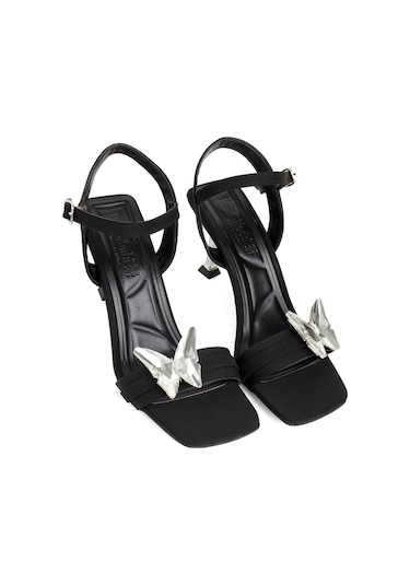 Miss Park Moda Pm161 K207 Kadın Abiye Ayakkabı Siyah-siyah Siyah
