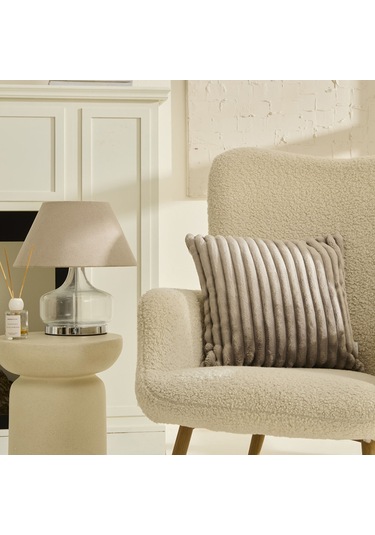 Karaca Home Shay Dolgulu Kırlent 43x43 Cm Gri Gri